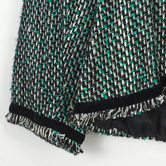 Vintage Open Blazer by VARIATIONS textured fringe - Picture 7 of 14